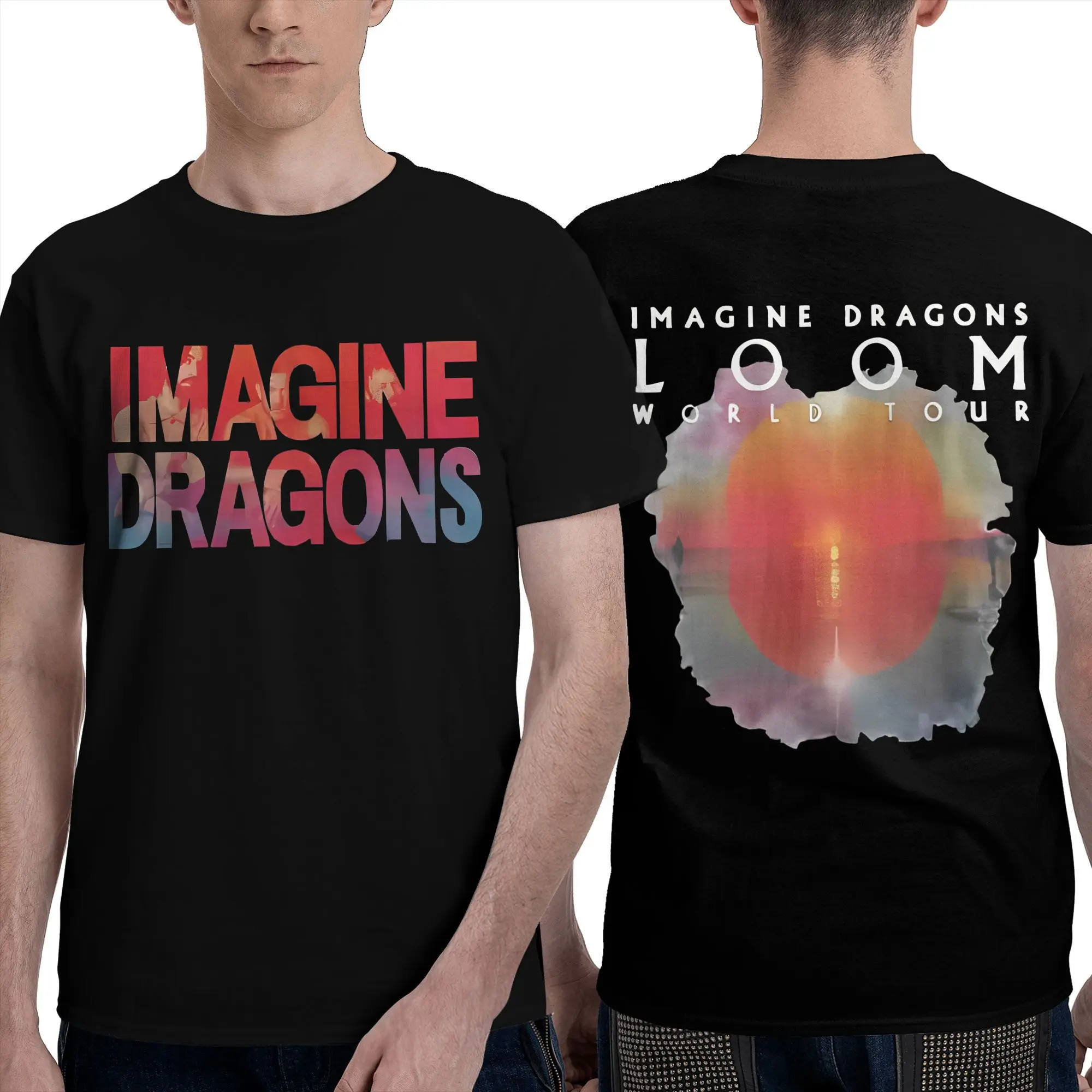 Мужская футболка Imagine Dragons, модные футболки Loom World Tour, летние футболки 19925, эстетические повседневные хлопковые топы, идея подарка
Мужская футболка Imagine Dragons, модные футболки Loom World Tour, летние футболки 19925, эстетические повседневные хлопковые топы, идея подарка