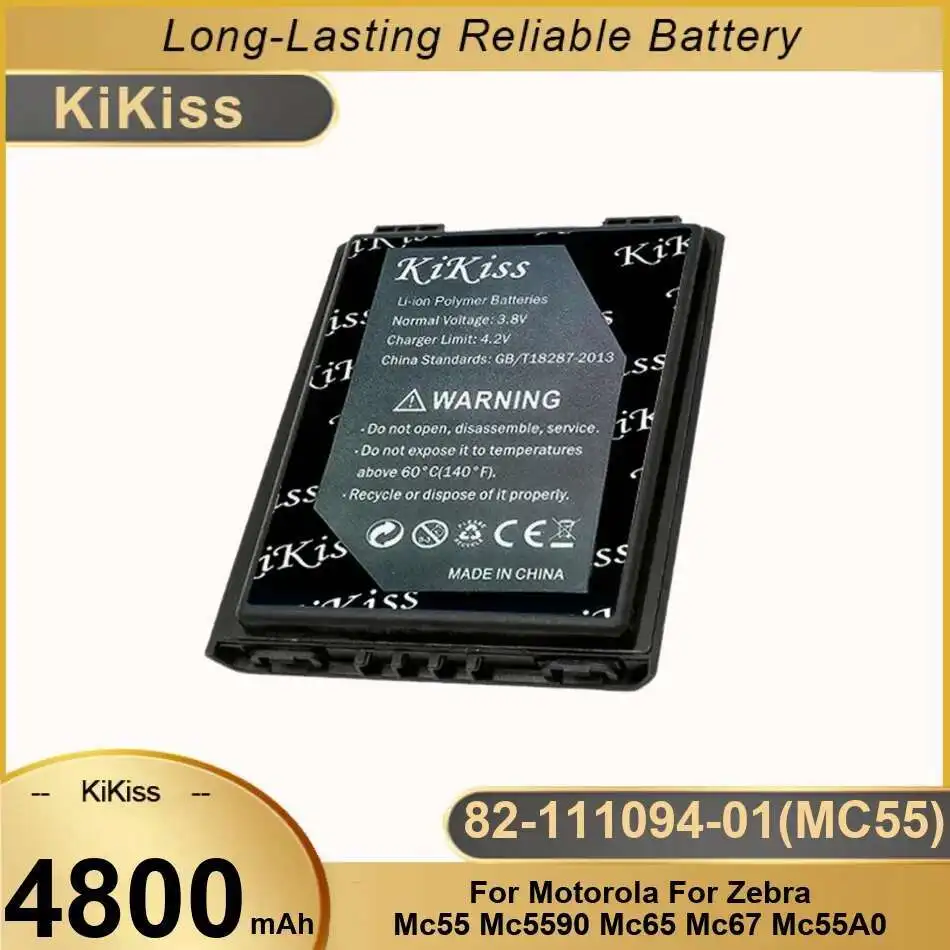Для Motorola для Zebra MC55 MC5590 MC65 MC67 MC55A0 Замена премиум-класса 4800 мАч 82-111094-01 MC55 Батарея
Для Motorola для Zebra MC55 MC5590 MC65 MC67 MC55A0 Замена премиум-класса 4800 мАч 82-111094-01 MC55 Батарея