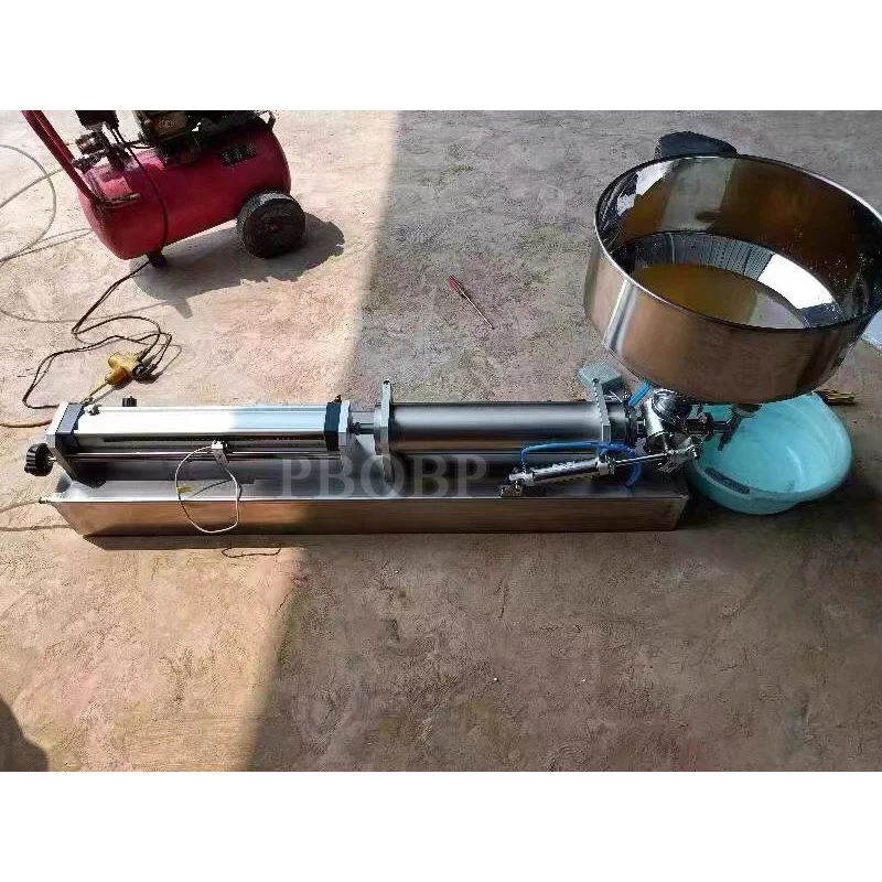 PBOBP Full Pneumatic Cream Beverage Paste Liquid Filling Machine Small Quantitative High Precision Filling
PBOBP Full Pneumatic Cream Beverage Paste Liquid Filling Machine Small Quantitative High Precision Filling