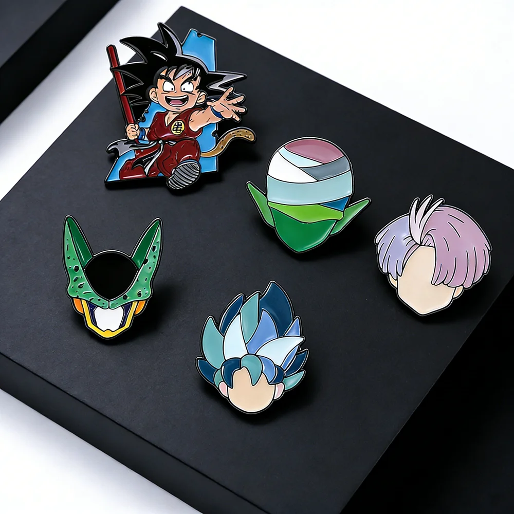 Fashion Cartoon Piccolo Enamel Brooch Cell Trunks Design Metal Badge for Backpack Clothing Jewelry Accessory Gift
Fashion Cartoon Piccolo Enamel Brooch Cell Trunks Design Metal Badge for Backpack Clothing Jewelry Accessory Gift