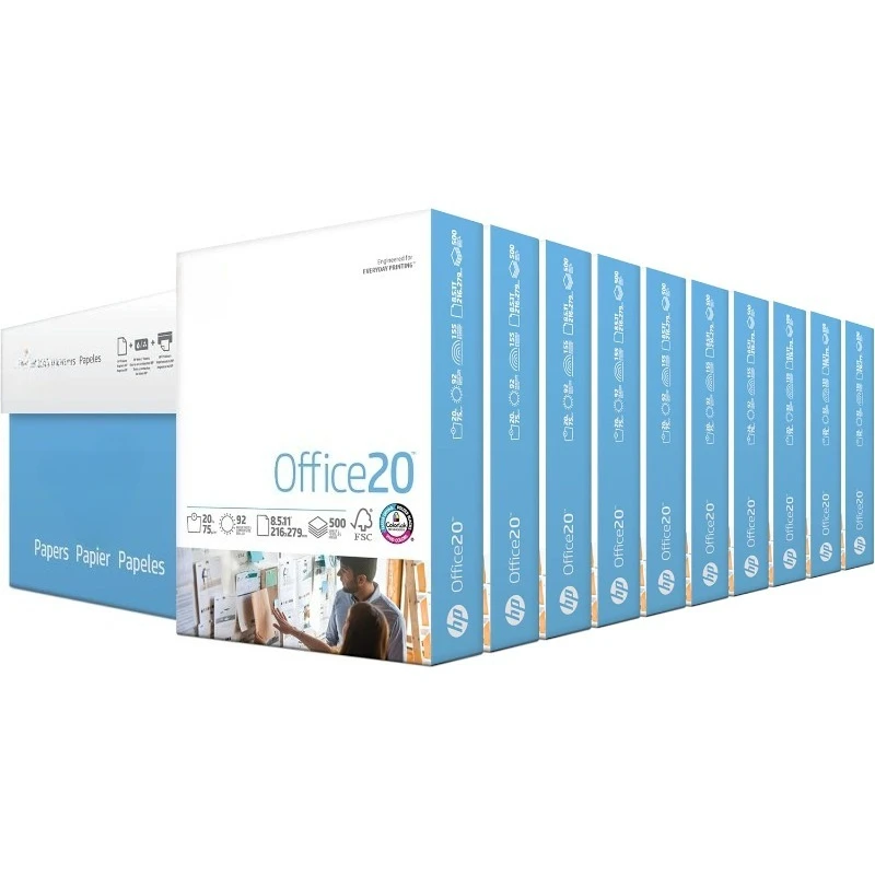 Бумага для принтера, 8,5 х 11, офисная бумага, футляр для 10 Ream, 5000 листов, 92 яркости, сделано в США, 112110C
Бумага для принтера, 8,5 х 11, офисная бумага, футляр для 10 Ream, 5000 листов, 92 яркости, сделано в США, 112110C