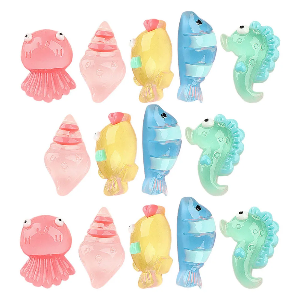 20pcs Miniature Sea Animal Glow In The Dark Resin For Aquarium Decor Fish Tank Ornaments Ocean Animals Luminous Decoration
20pcs Miniature Sea Animal Glow In The Dark Resin For Aquarium Decor Fish Tank Ornaments Ocean Animals Luminous Decoration