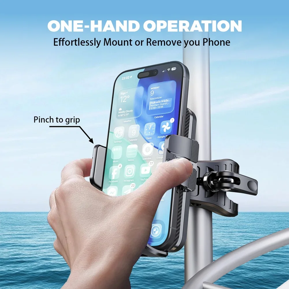 Boat For-Phone Holder Desk Waterproof Heavy Holder For Boating For-Kayak Sailing Marine Marina For-iPhone All Smart For-phones
Boat For-Phone Holder Desk Waterproof Heavy Holder For Boating For-Kayak Sailing Marine Marina For-iPhone All Smart For-phones