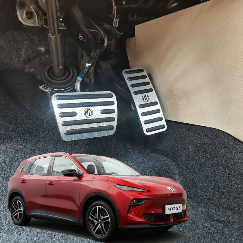 For MGS5 MG S5 EV 2025 2026 Accelerator Brake Pedal Cover Interior Metal Antiskid Foot Pedal Pad Auto Styling Accessories
For MGS5 MG S5 EV 2025 2026 Accelerator Brake Pedal Cover Interior Metal Antiskid Foot Pedal Pad Auto Styling Accessories