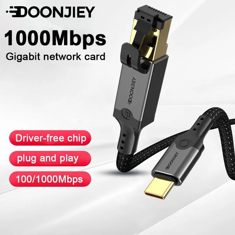 Адаптер USB-C для подключения к Ethernet, гигабитный, Type-C на RJ45 LAN, высокоскоростной сетевой конвертер, Plug and Play для ноутбуков, мобильных телефонов, планшетов
Адаптер USB-C для подключения к Ethernet, гигабитный, Type-C на RJ45 LAN, высокоскоростной сетевой конвертер, Plug and Play для ноутбуков, мобильных телефонов, планшетов