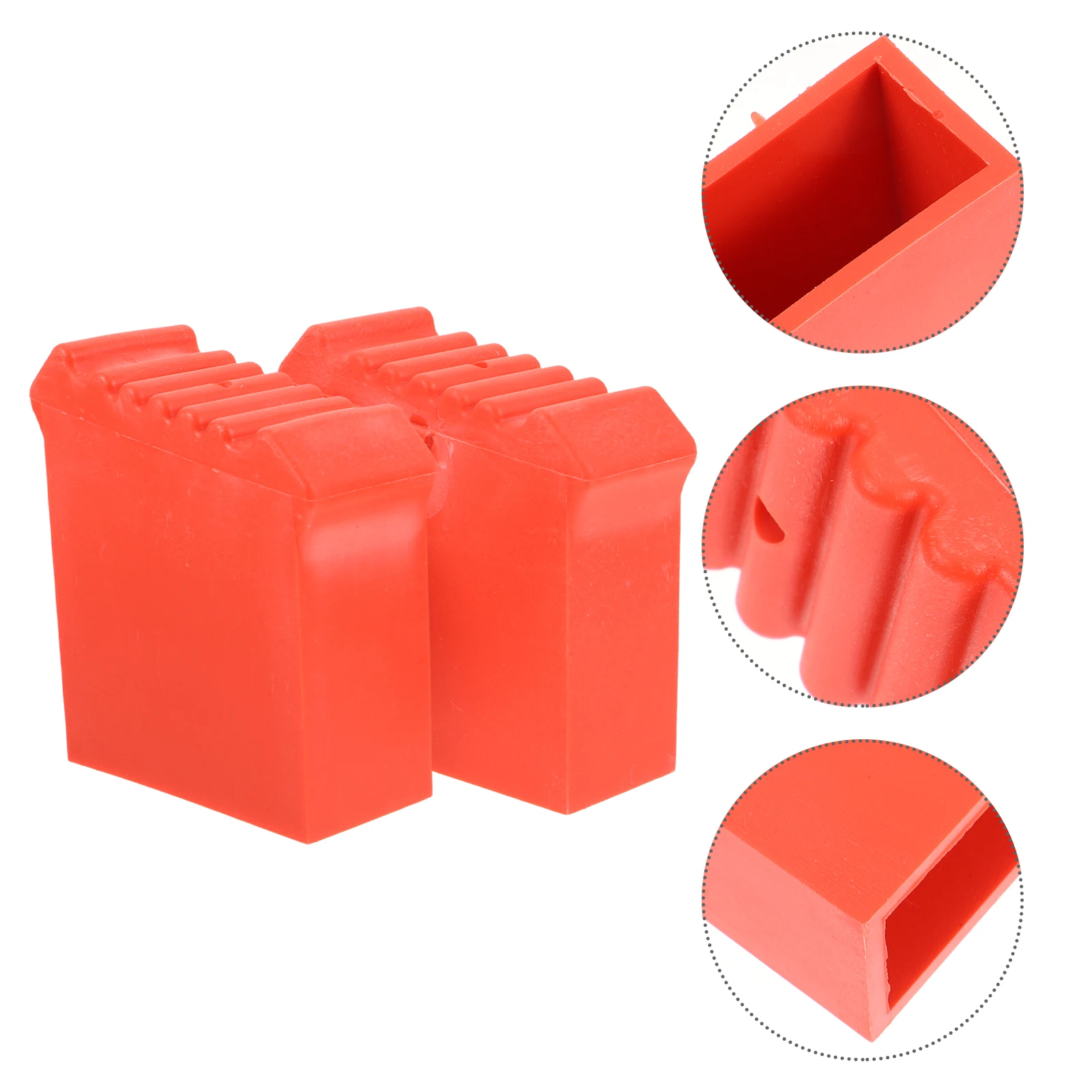 2Pcs Ladder Cover 75x3mm Red Ladder Feet Pad Square Rubber Pads Accessories Stabilizer For Construction Safety Anti Slip
2Pcs Ladder Cover 75x3mm Red Ladder Feet Pad Square Rubber Pads Accessories Stabilizer For Construction Safety Anti Slip