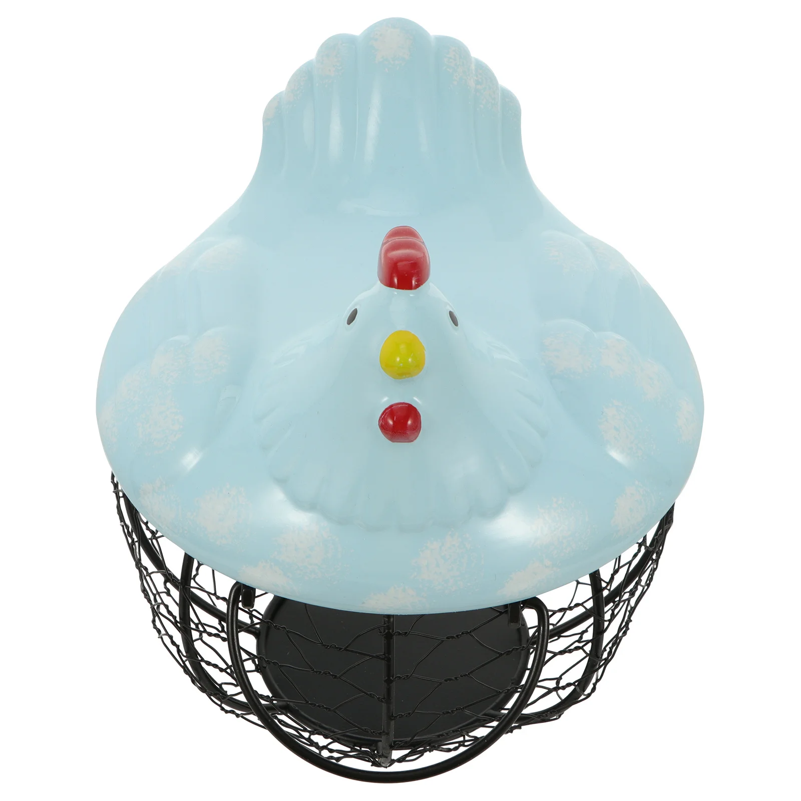 1Pcs Chicken Egg Basket Iron Storage Basket Premium Ceramic Snack Holder Home Desktop Adornment Fruit Vegetable Organizer Gift
1Pcs Chicken Egg Basket Iron Storage Basket Premium Ceramic Snack Holder Home Desktop Adornment Fruit Vegetable Organizer Gift