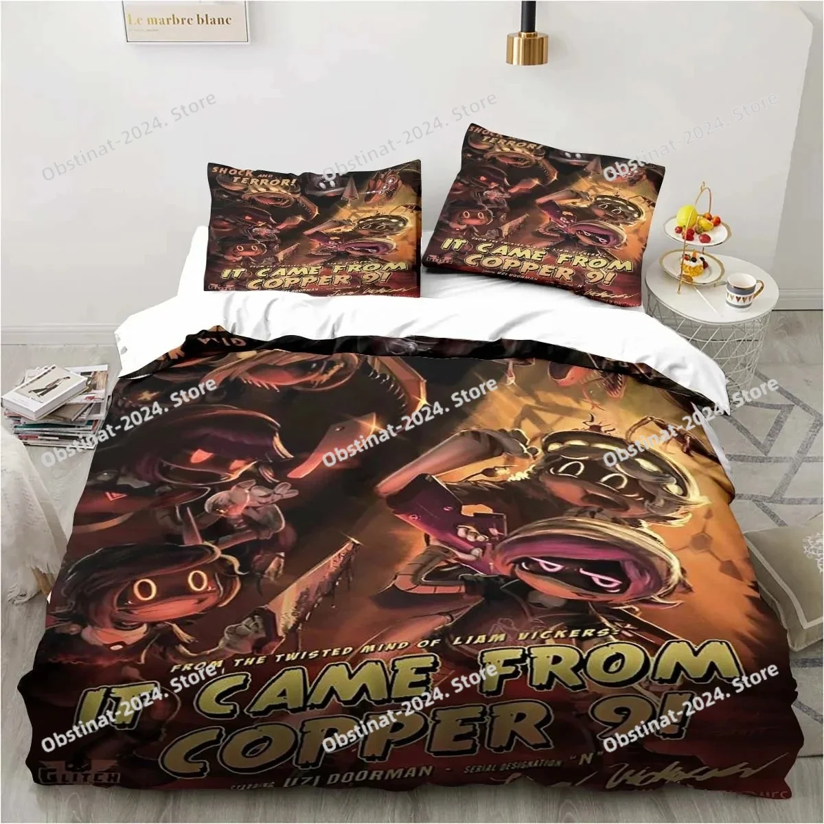 New 3D Print Murder-Drones Cartoon Bedding Set,Duvet Cover Bed Set Quilt Cover Pillowcase,King Queen Twin Size Boys Girls Adults
New 3D Print Murder-Drones Cartoon Bedding Set,Duvet Cover Bed Set Quilt Cover Pillowcase,King Queen Twin Size Boys Girls Adults