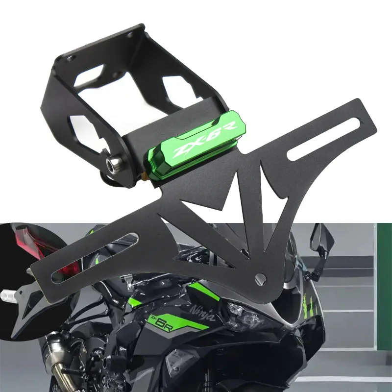 For Kawasaki Ninja ZX-6R ZX6R ZX 6R ZX636 2019-2025 Hidden License Plate Holder Rear Tail Tidy Fender Eliminator Kit LED Light
For Kawasaki Ninja ZX-6R ZX6R ZX 6R ZX636 2019-2025 Hidden License Plate Holder Rear Tail Tidy Fender Eliminator Kit LED Light