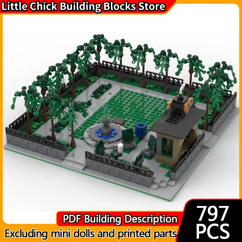 City Street View Model MOC Building Bricks City Center Park Modular Technology Children Holiday Gifts Assemble Toys Suit
City Street View Model MOC Building Bricks City Center Park Modular Technology Children Holiday Gifts Assemble Toys Suit