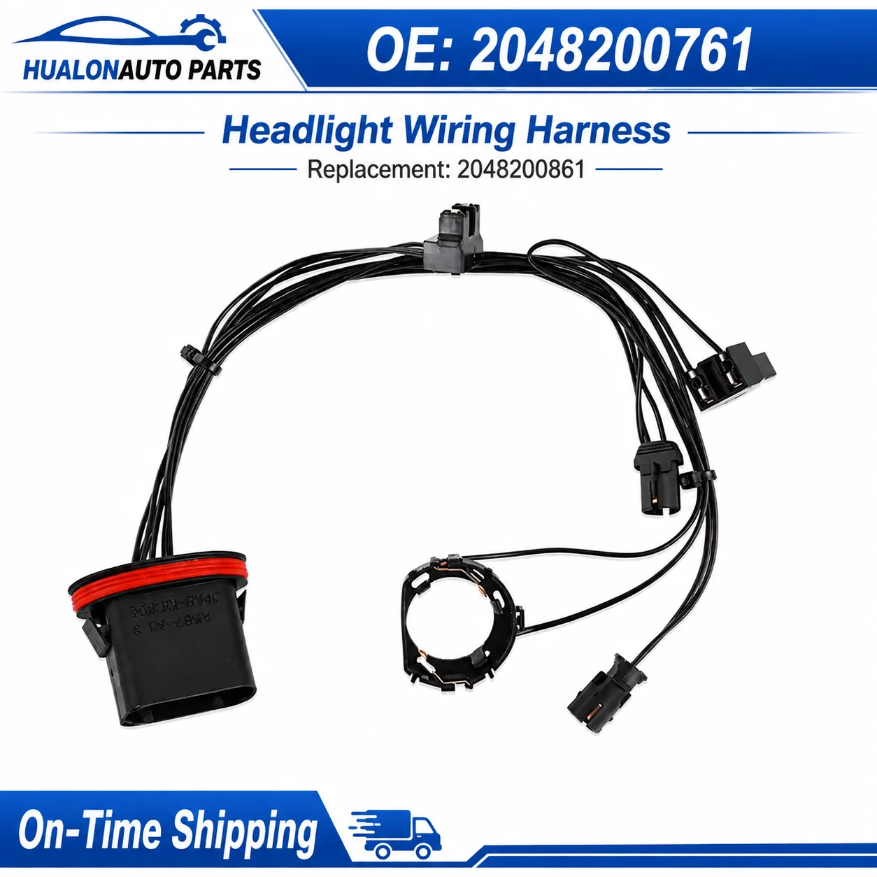 2048200761 Headlight Wiring Harness Left LH for Mercedes Benz W204 C300 C230 C350 2008-2011 2048200861 CECF-CAD127 Cable Set
2048200761 Headlight Wiring Harness Left LH for Mercedes Benz W204 C300 C230 C350 2008-2011 2048200861 CECF-CAD127 Cable Set