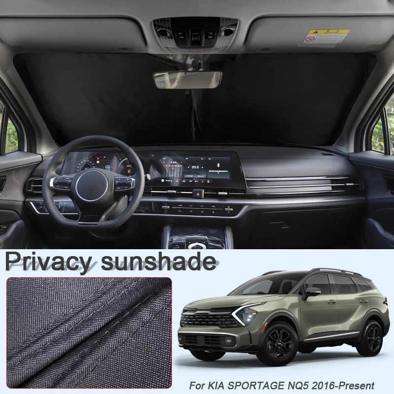 Автомобильный черный оконный солнцезащитный козырек для KIA SPORTAGE NQ5 2016-2026, автоматическая защита от УФ-лучей, теплоизоляция, защитная крышка, аксессуары для интерьера
Автомобильный черный оконный солнцезащитный козырек для KIA SPORTAGE NQ5 2016-2026, автоматическая защита от УФ-лучей, теплоизоляция, защитная крышка, аксессуары для интерьера