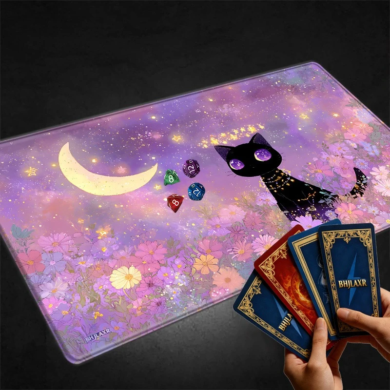 Attractive Black Cat Magic card playmat with zone Mtg Playmat Non-Slip Durable Stitched Edge 35X60CM Desk mat tapete magic mtg
Attractive Black Cat Magic card playmat with zone Mtg Playmat Non-Slip Durable Stitched Edge 35X60CM Desk mat tapete magic mtg