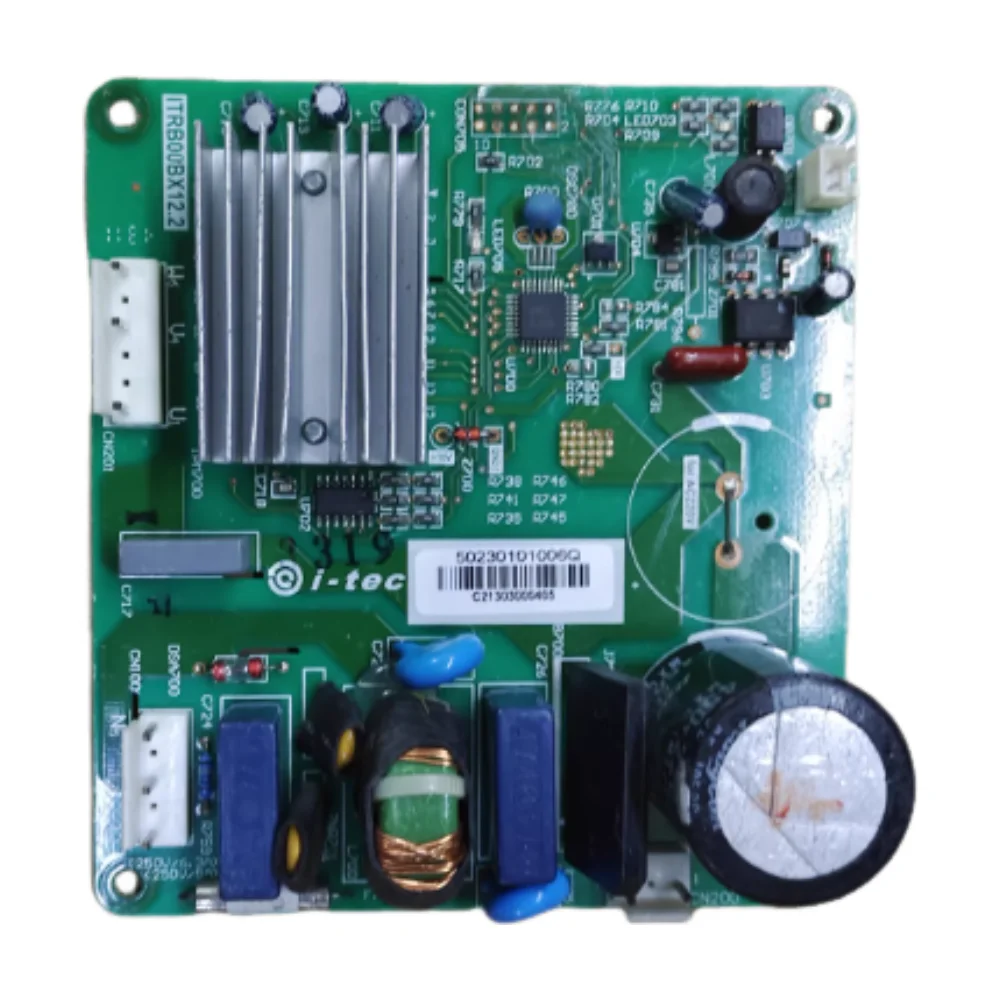 Плата управления компрессором для холодильников Midea BCD-370W, плата частотного преобразования 50230101006Q, основная плата управления.
Плата управления компрессором для холодильников Midea BCD-370W, плата частотного преобразования 50230101006Q, основная плата управления.