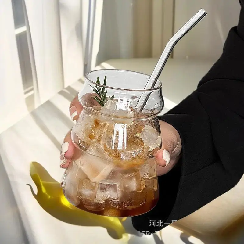 Durable and Heat-resistant Glass Cup; Chic Striped Design; Suitable for Tea, Juice, Milk, Coffee; Transparent Tumbler.
Durable and Heat-resistant Glass Cup; Chic Striped Design; Suitable for Tea, Juice, Milk, Coffee; Transparent Tumbler.