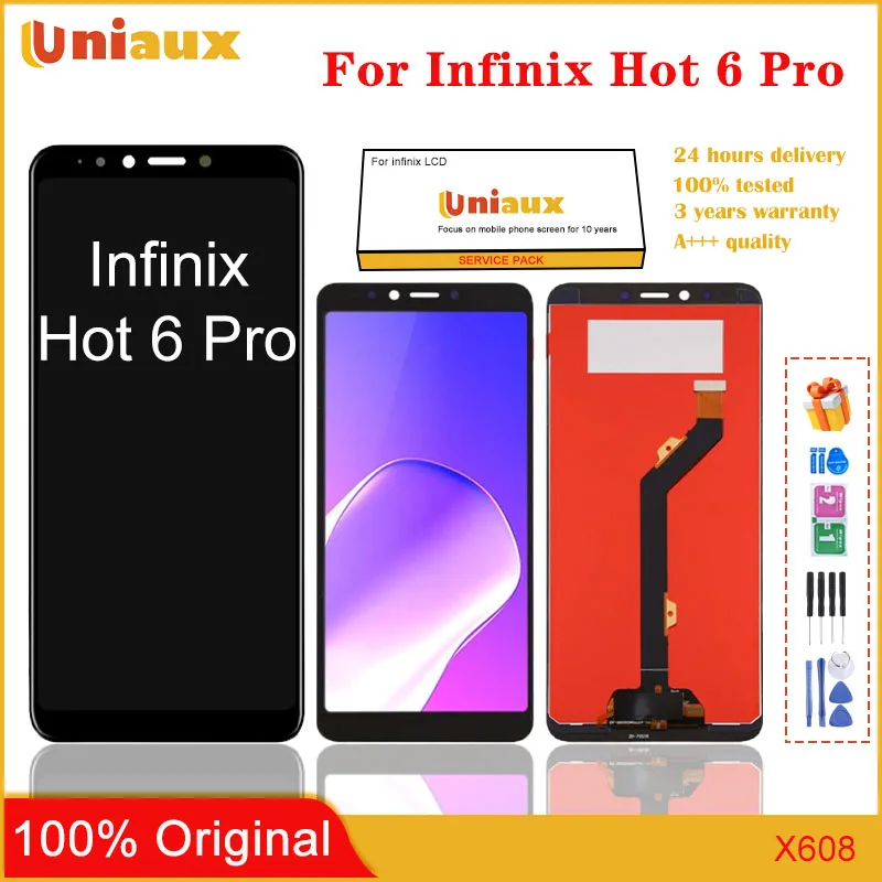 6,0 "оригинальный для Infinix Hot 6 Pro LCD дисплей кодирующий преобразователь сенсорного экрана в сборе New X608 LCD абсолютно новый Ремонт Запасные части
6,0 "оригинальный для Infinix Hot 6 Pro LCD дисплей кодирующий преобразователь сенсорного экрана в сборе New X608 LCD абсолютно новый Ремонт Запасные части
