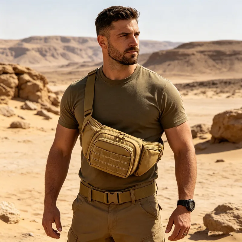 Chest Assault Pouch Tactical Concealed Gun Holster Fanny Pack Portable Crossbody Sling Shoulder Bag Hunting Shooting Hiking
Chest Assault Pouch Tactical Concealed Gun Holster Fanny Pack Portable Crossbody Sling Shoulder Bag Hunting Shooting Hiking