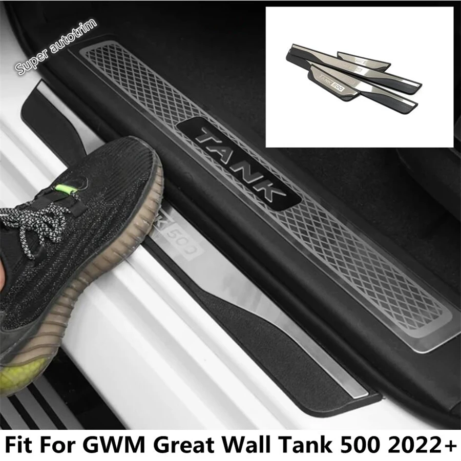 For GWM Great Wall Tank 500 2022 2023 Interior Accessories Car Door Sill Inside Scuff Plate Pedal Panel Decoration Cover Trim
For GWM Great Wall Tank 500 2022 2023 Interior Accessories Car Door Sill Inside Scuff Plate Pedal Panel Decoration Cover Trim