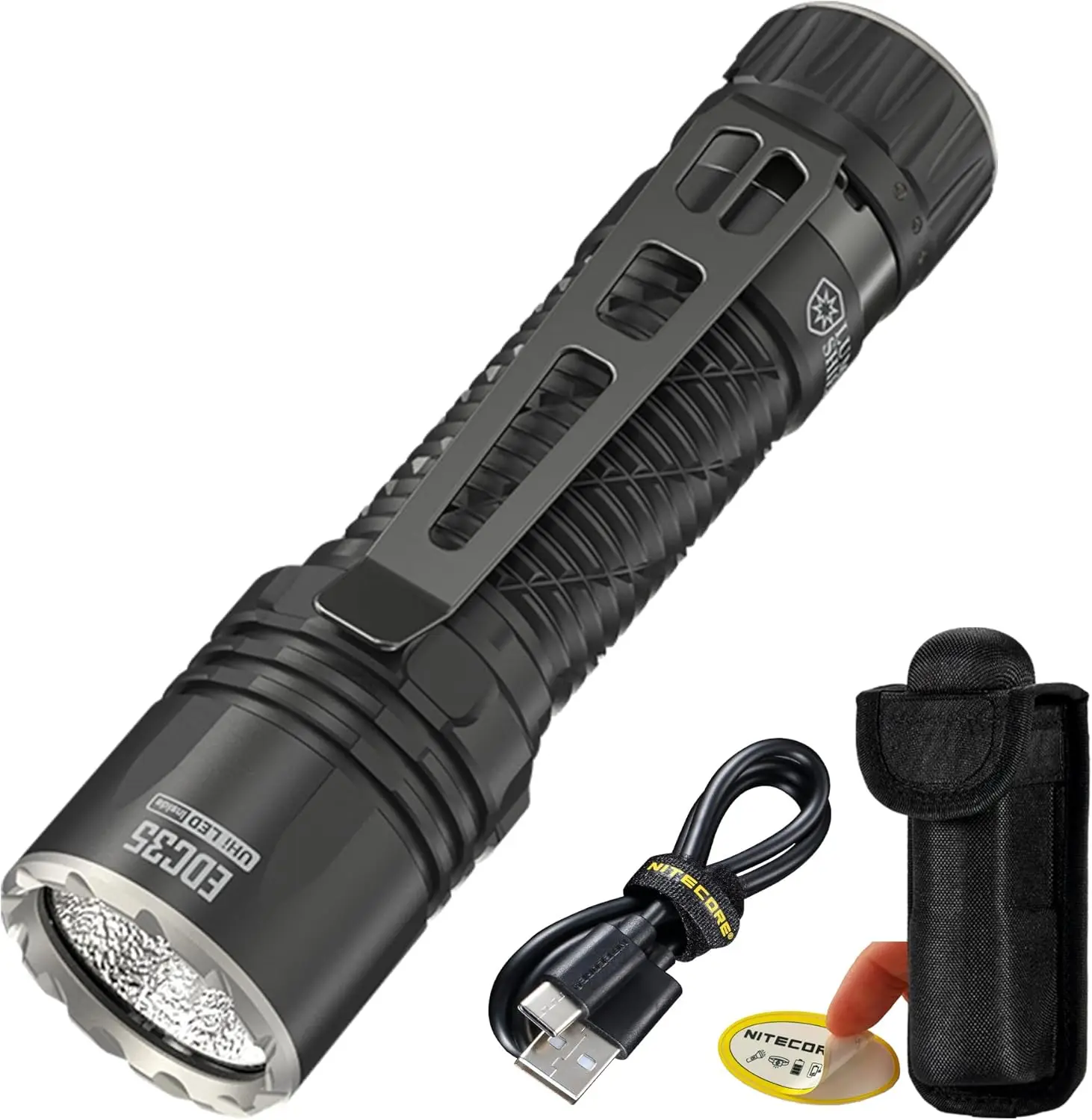 5000 Lumen EDC Flashlight, USB-C Rechargeable, Super Bright for Everyday Carry
5000 Lumen EDC Flashlight, USB-C Rechargeable, Super Bright for Everyday Carry