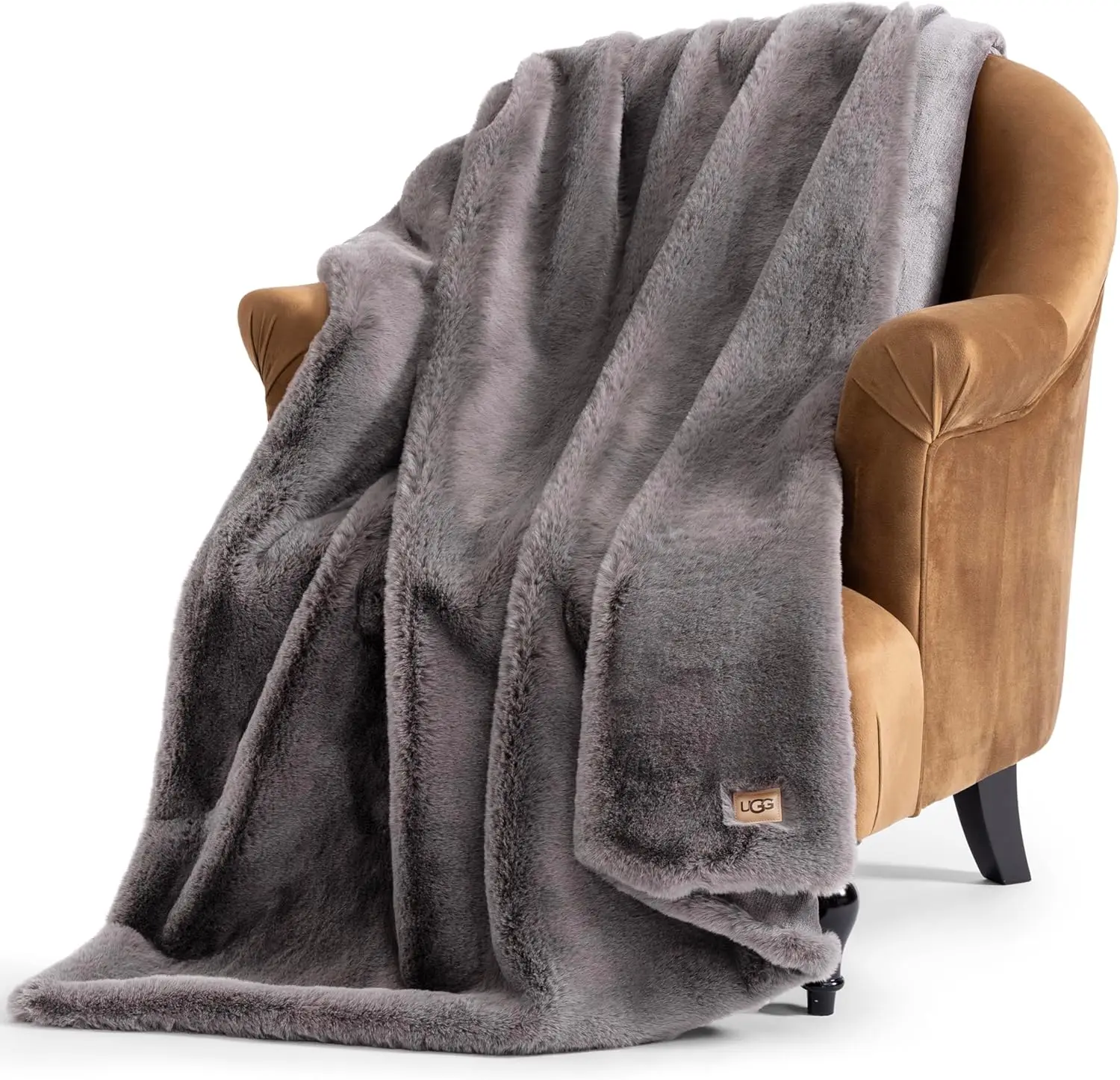 Oversized Faux Fur Throw Blanket, Soft Luxury Bed or Couch Cover, Machine Washable, Charcoal Grey
Oversized Faux Fur Throw Blanket, Soft Luxury Bed or Couch Cover, Machine Washable, Charcoal Grey