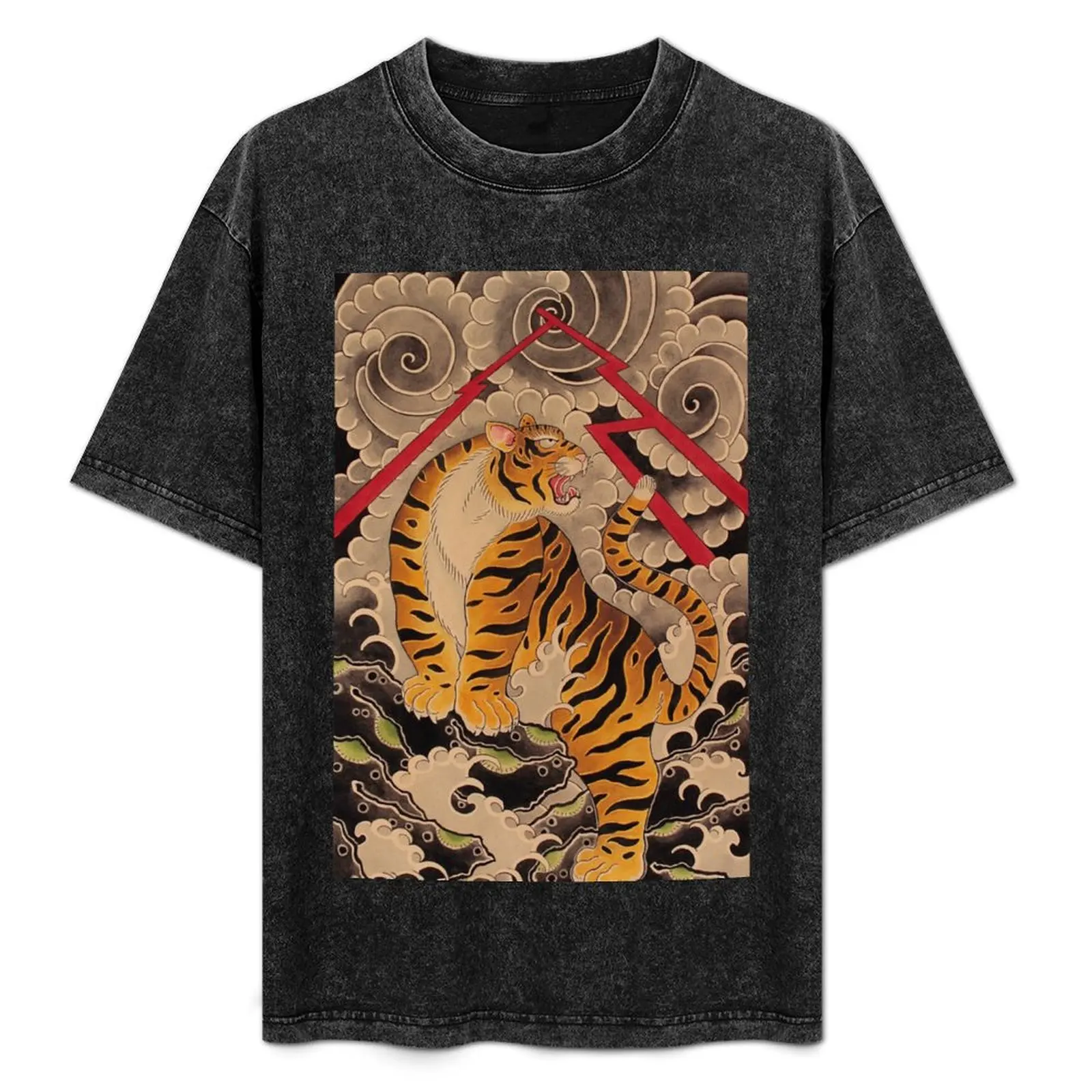 Traditional Japanese Irezumi Tiger T-Shirt Casual Daily Graphic Tee
Traditional Japanese Irezumi Tiger T-Shirt Casual Daily Graphic Tee