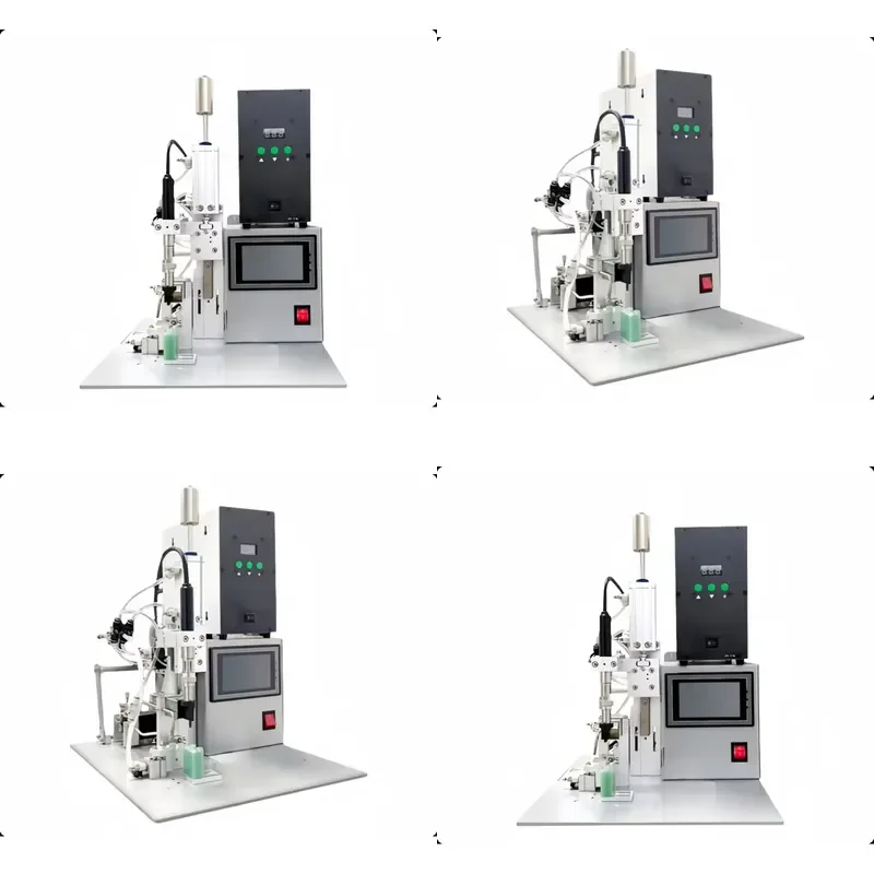 Pedal Spot Welding Machine for USB Data Cable Head Resistance Capacitor Switch Plug Automatic Electric Soldering Machine
Pedal Spot Welding Machine for USB Data Cable Head Resistance Capacitor Switch Plug Automatic Electric Soldering Machine