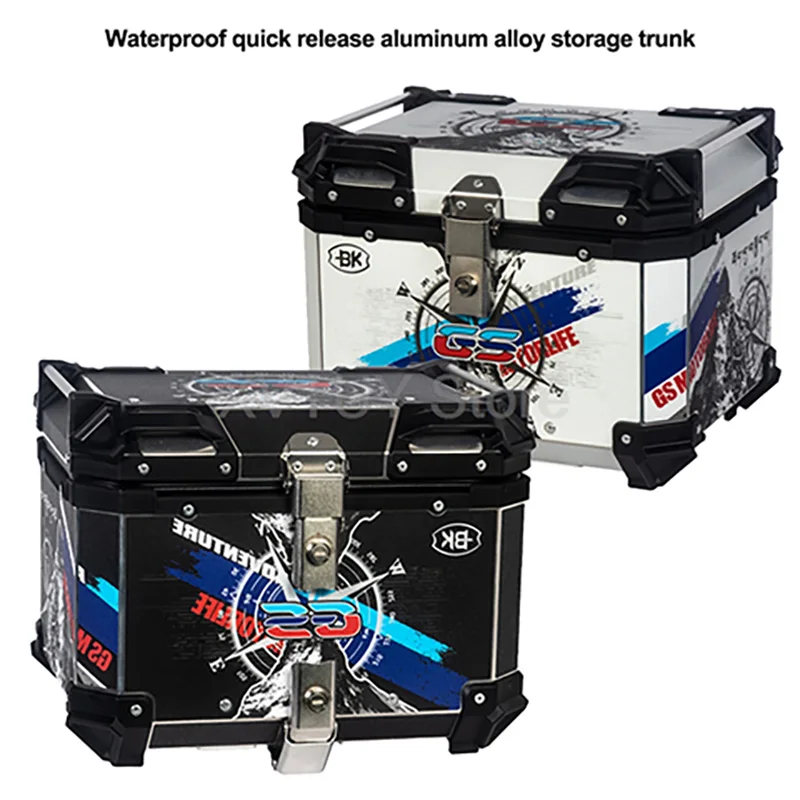 For BMW Moto Lockable Waterproof Aluminum Motorcycle Helmet Box 55L 65L Motorbike Trunk Top Tail Rear Luggage Storage Tool Cases
For BMW Moto Lockable Waterproof Aluminum Motorcycle Helmet Box 55L 65L Motorbike Trunk Top Tail Rear Luggage Storage Tool Cases