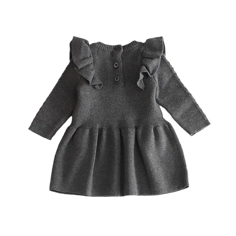 Autumn Winter Warm Girls Knitted Cotton Dress Infant Baby Red Flying Sleeve Sweater Fashionable Princess Dress
Autumn Winter Warm Girls Knitted Cotton Dress Infant Baby Red Flying Sleeve Sweater Fashionable Princess Dress