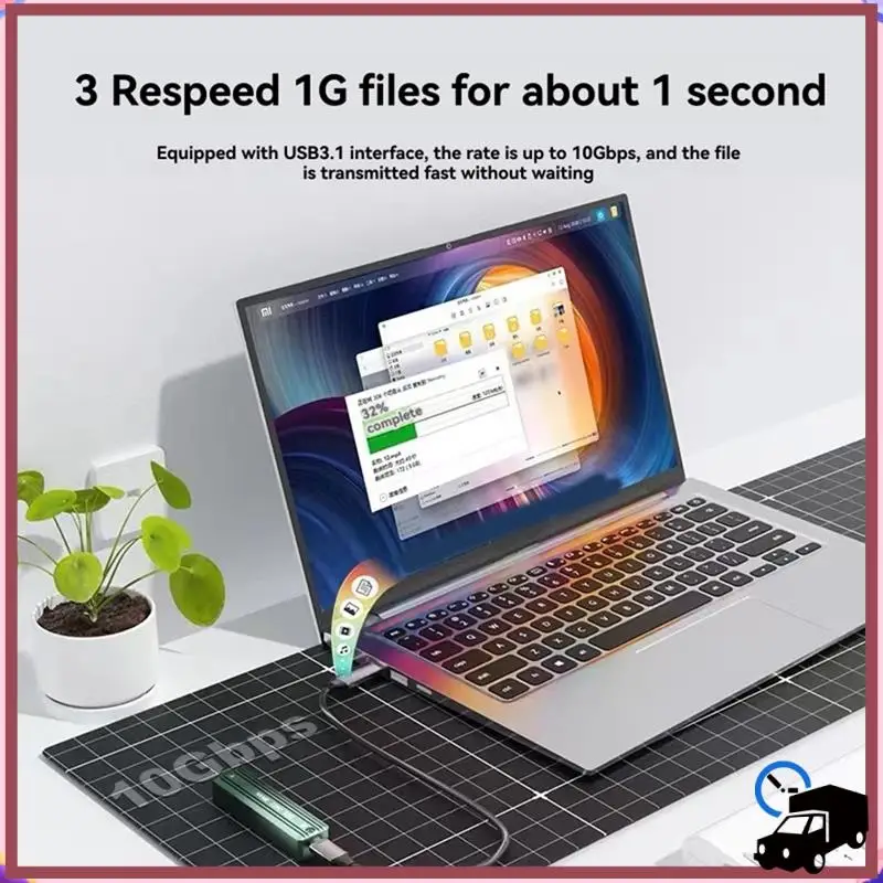 Efficient M.2 NVME SSD Case External Enclosure USB3.1 10Gbps NVME Hard Drive Case Adapter Box Supports 2280
Efficient M.2 NVME SSD Case External Enclosure USB3.1 10Gbps NVME Hard Drive Case Adapter Box Supports 2280