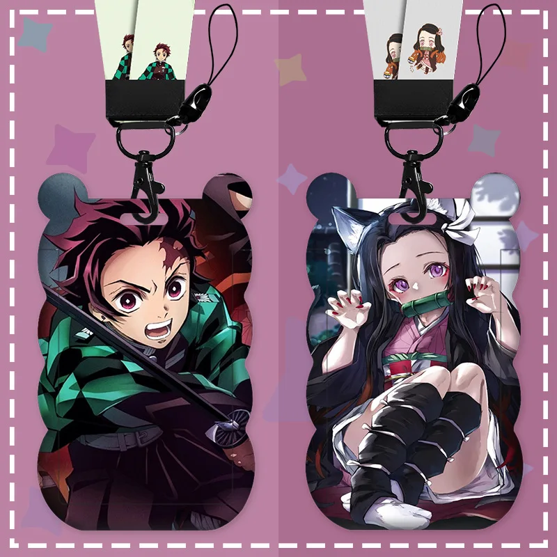 Аниме Demon Slayer ID Card Holder для ключей, шейный ремешок для значка карты, брелок для ключей, ремешок для ключей, веревка, брелок, кулон, орнамент
Аниме Demon Slayer ID Card Holder для ключей, шейный ремешок для значка карты, брелок для ключей, ремешок для ключей, веревка, брелок, кулон, орнамент