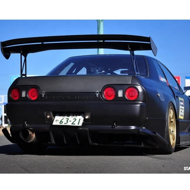 Fiber Glass 1989 to 1994 Skyline R32 GTR TS Rear Diffuser Type 2 w Metal Fitting Accessories 5Pcs Fit For R32 GTR Rear Diffuser
Fiber Glass 1989 to 1994 Skyline R32 GTR TS Rear Diffuser Type 2 w Metal Fitting Accessories 5Pcs Fit For R32 GTR Rear Diffuser