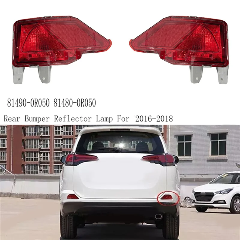 Отражатель заднего бампера, противотуманная фара для Toyota RAV4 CN 2016-2018 81490-0R050 81480-0R050
Отражатель заднего бампера, противотуманная фара для Toyota RAV4 CN 2016-2018 81490-0R050 81480-0R050
