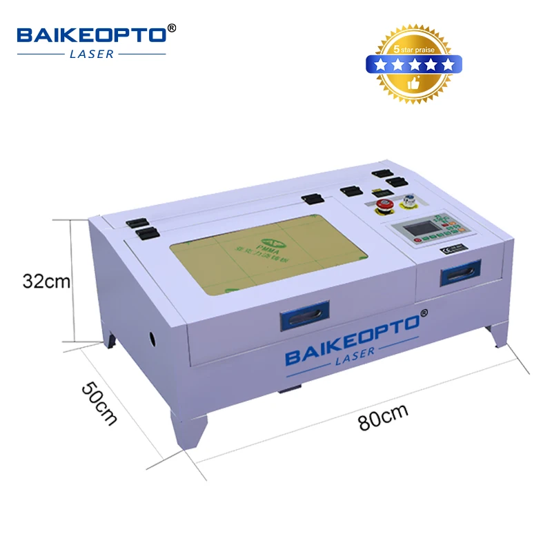 BK-K3020B 50w Ruida6445 Control system Mingyu40W laser power Ruici40W Laser Tube Jinshida20mm engraving machine
BK-K3020B 50w Ruida6445 Control system Mingyu40W laser power Ruici40W Laser Tube Jinshida20mm engraving machine