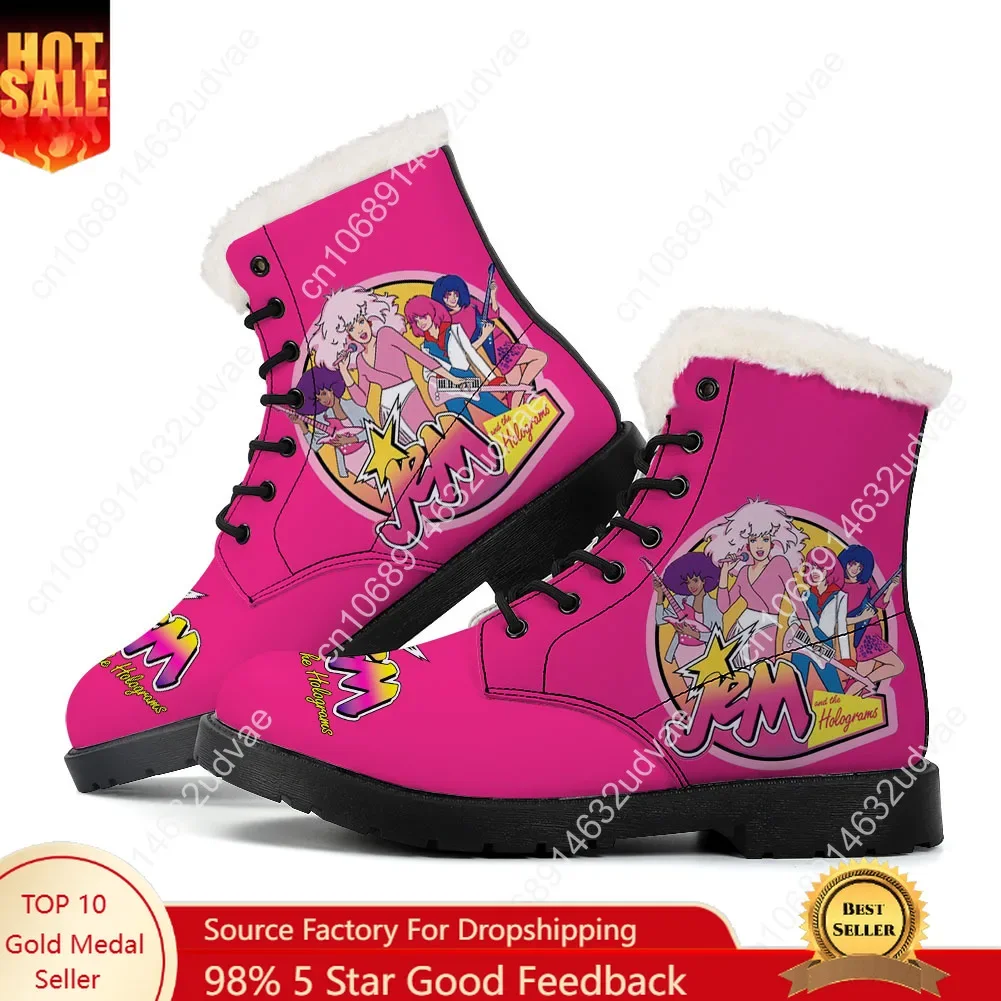 Jem and The Holograms Plush Boots Mens Womens Teenager Shoes Casual Boot Outdoor Light Couple Print on Demand Customize Shoe
Jem and The Holograms Plush Boots Mens Womens Teenager Shoes Casual Boot Outdoor Light Couple Print on Demand Customize Shoe