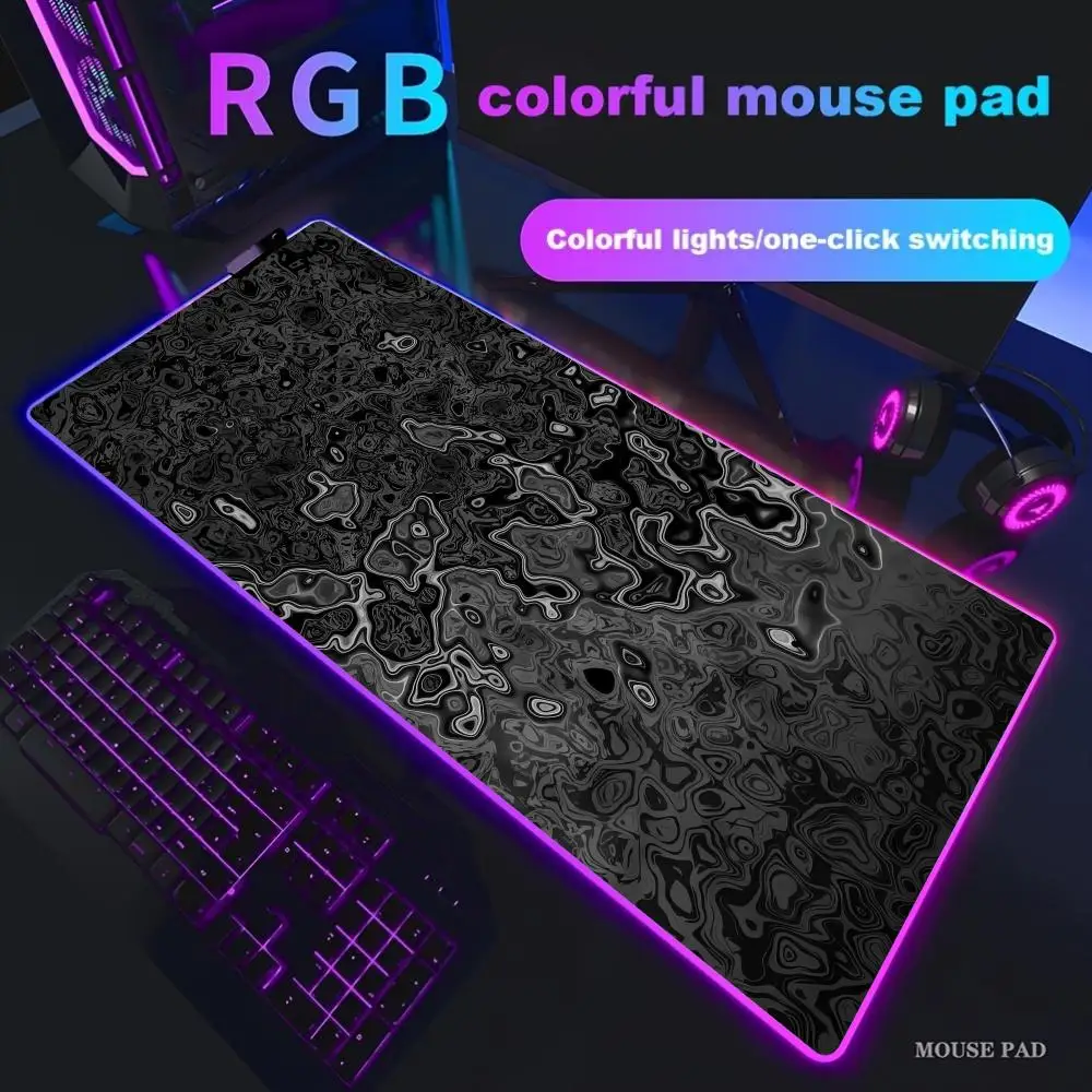 Cool Gray Texture Mouse Pad XXL RGB Gaming Mouse Pad Gamer Accessory Large LED Light Mousepads PC Computer Desk Mat with Backlit
Cool Gray Texture Mouse Pad XXL RGB Gaming Mouse Pad Gamer Accessory Large LED Light Mousepads PC Computer Desk Mat with Backlit