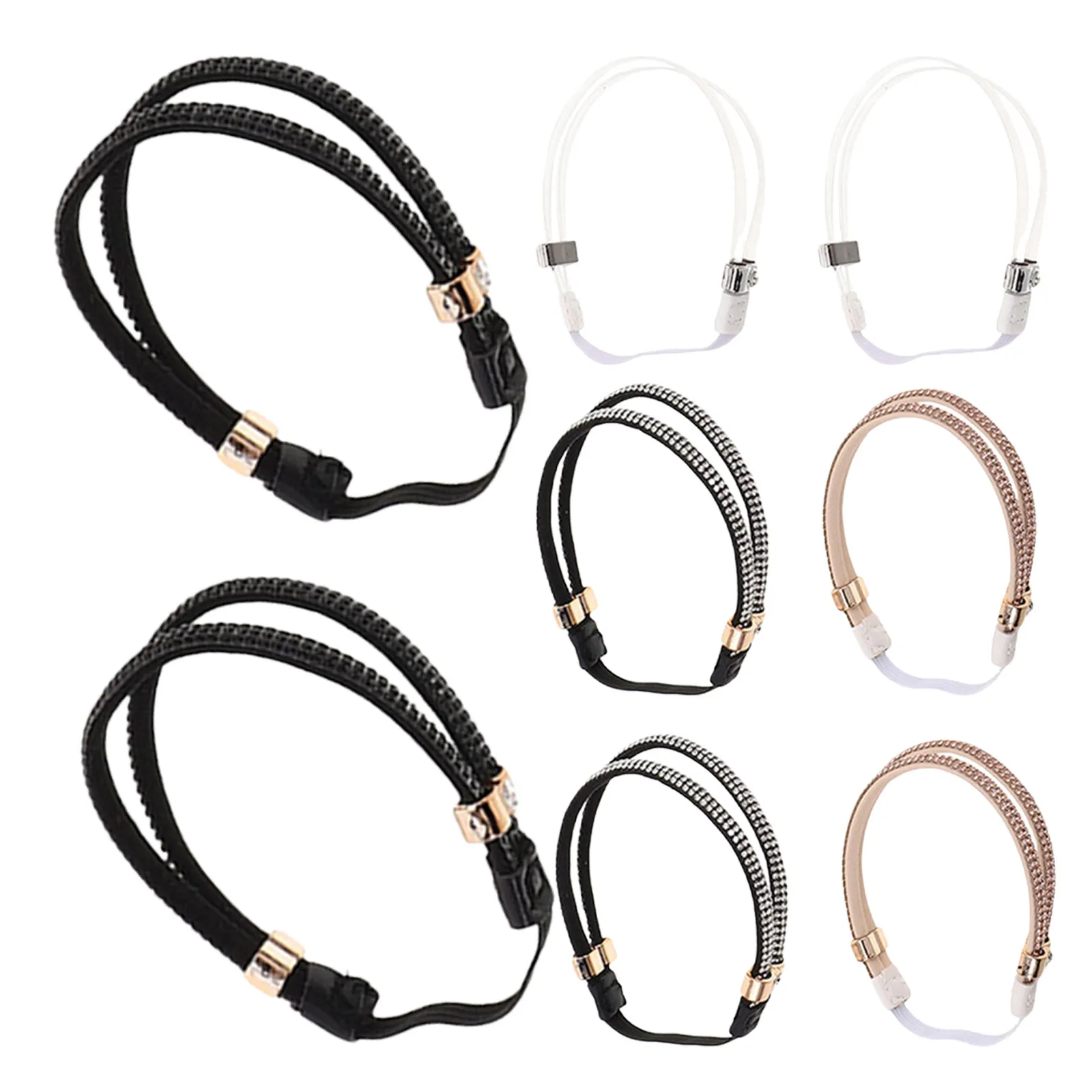4Pairs High Heel Ankle Straps Elastic Shoe Bands Women's Adjustable Decorative Footwear Accessories Anti Slip for Daily Wear
4Pairs High Heel Ankle Straps Elastic Shoe Bands Women's Adjustable Decorative Footwear Accessories Anti Slip for Daily Wear