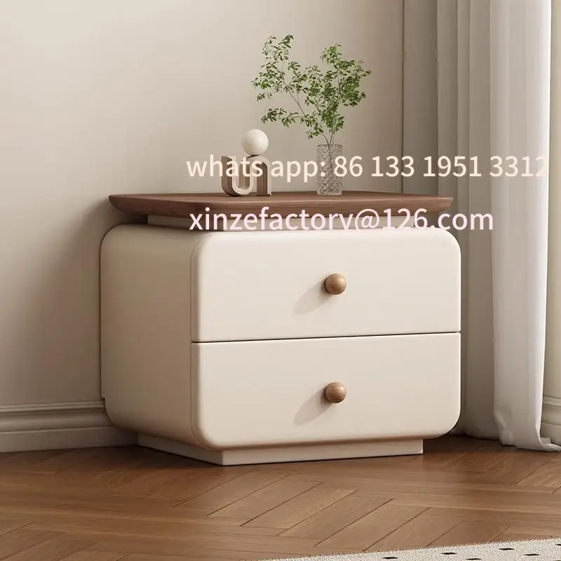 Customizable Bedroom household solid wood cream small bedside table simple household modern new bedroom medieval storage
Customizable Bedroom household solid wood cream small bedside table simple household modern new bedroom medieval storage