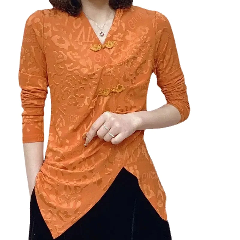 2022 spring new silk shirt women's high-end fashion plus size temperament Western temperament all-match slim top
2022 spring new silk shirt women's high-end fashion plus size temperament Western temperament all-match slim top