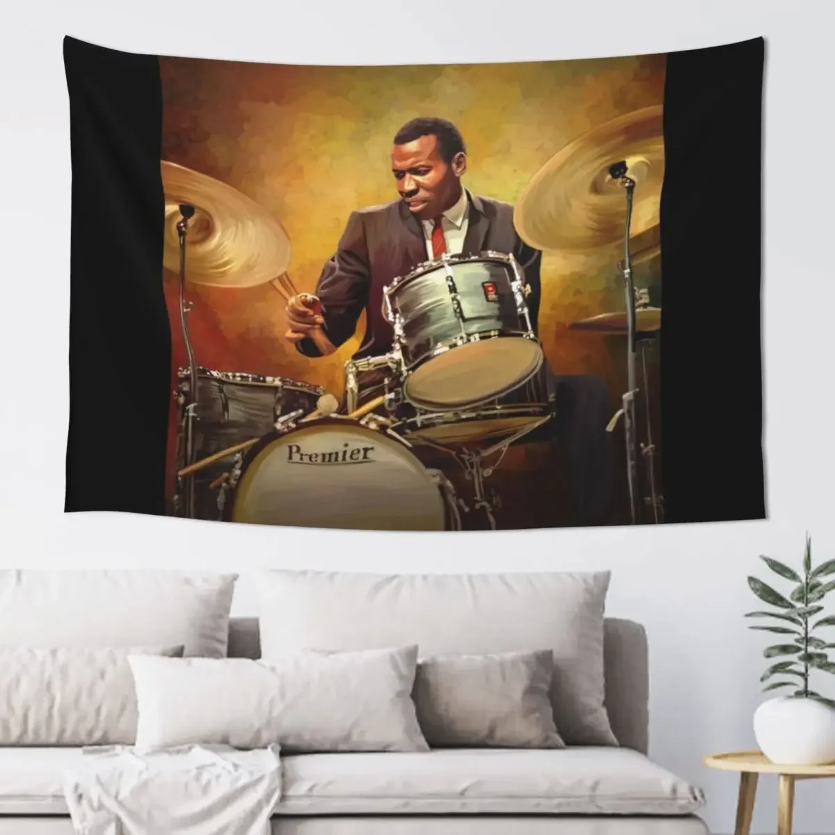 Honoring Elvin Jones: Great Jazz Drummer Tapestry Home Decorators Room Decor Korean Style Room Decoration Korean Style Tapestry
Honoring Elvin Jones: Great Jazz Drummer Tapestry Home Decorators Room Decor Korean Style Room Decoration Korean Style Tapestry
