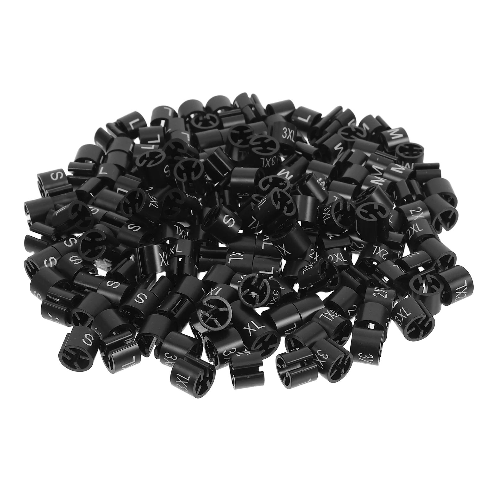 180Pcs Size Ring Markers Plastic Hanger Clips Mini Clothes Tags Garment Size Labels for Pants Racks Organizing
180Pcs Size Ring Markers Plastic Hanger Clips Mini Clothes Tags Garment Size Labels for Pants Racks Organizing