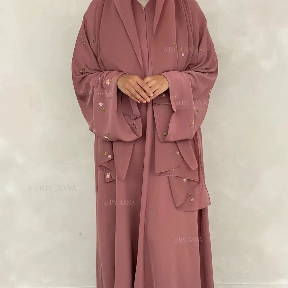 Eid Outfit Womens Matching Sets Chiffon Round Neck Maxi Dress Two Piece Set V Neck Long Dress Sheer Chiffon Pastel Pink Elegant
Eid Outfit Womens Matching Sets Chiffon Round Neck Maxi Dress Two Piece Set V Neck Long Dress Sheer Chiffon Pastel Pink Elegant