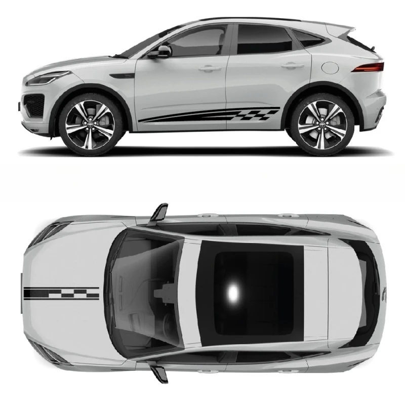 Car Stickers Appearance modification customized Fashion sports Vinyl decals For Jaguar E-Pace
Car Stickers Appearance modification customized Fashion sports Vinyl decals For Jaguar E-Pace