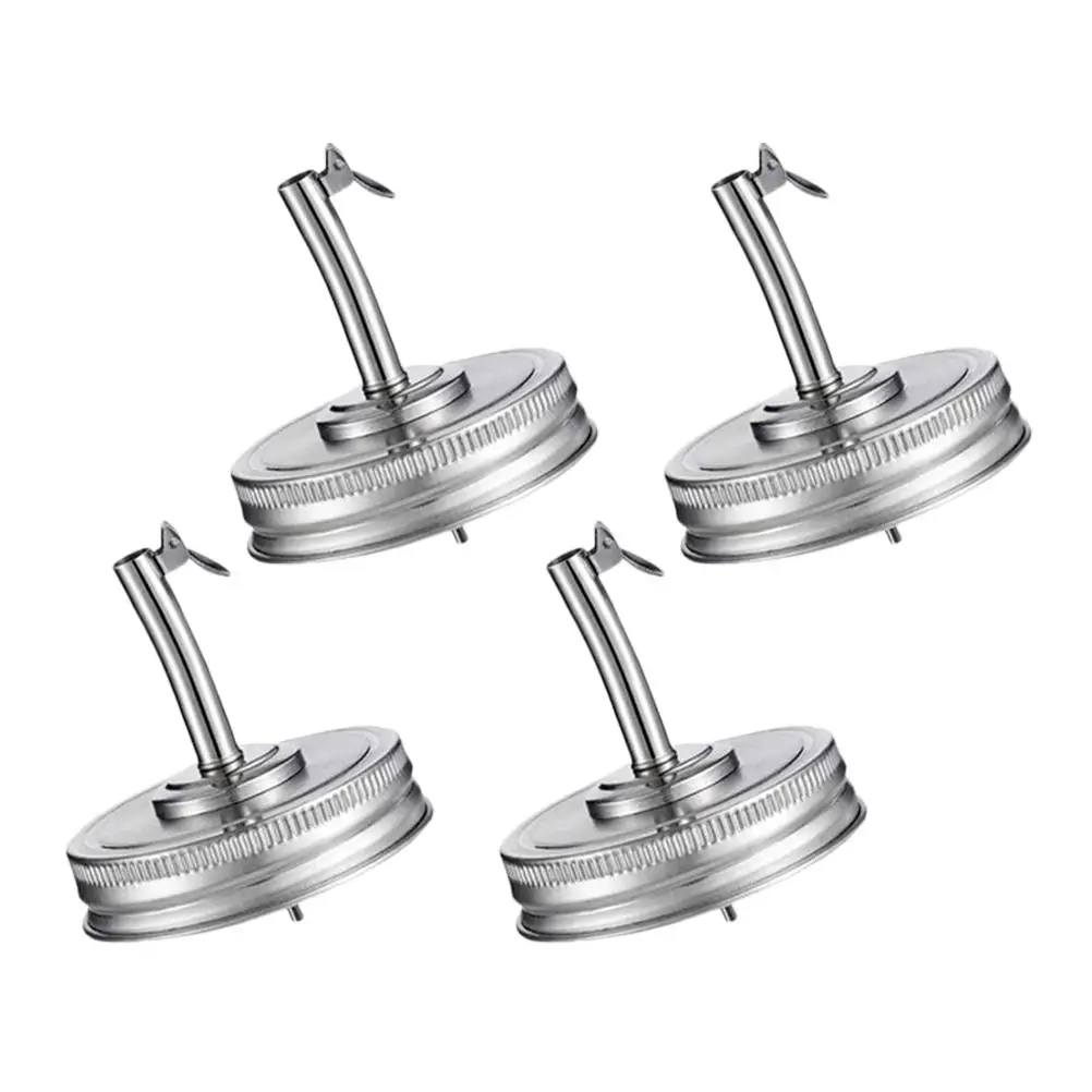 4pcs Stainless Steel Oil Nozzle Jars with Silicone Seal for Kitchen Restaurant Long Spouts Leak Proof Easy Clean
4pcs Stainless Steel Oil Nozzle Jars with Silicone Seal for Kitchen Restaurant Long Spouts Leak Proof Easy Clean