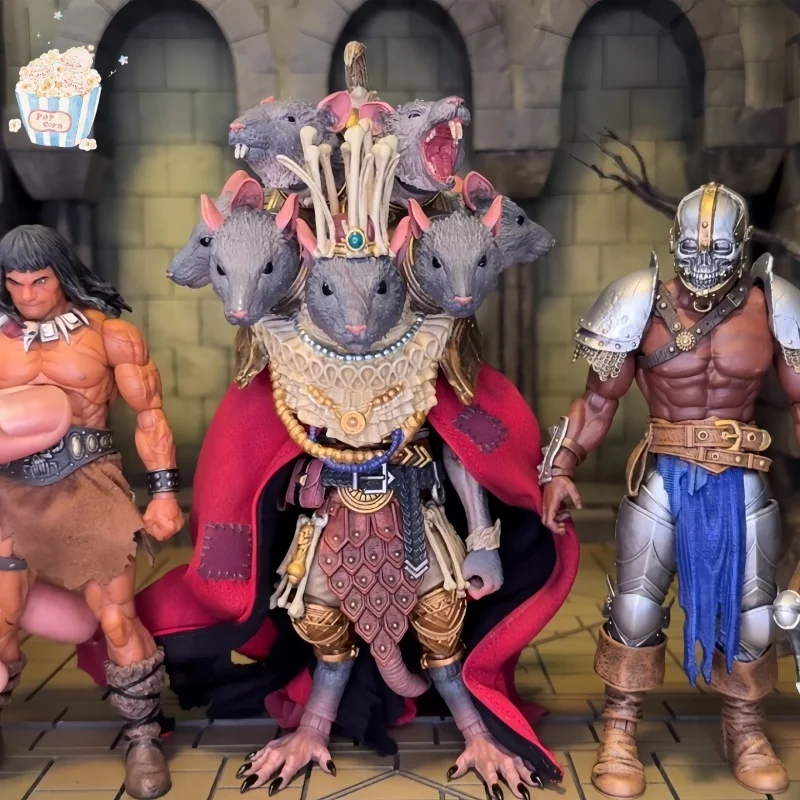 Оригинальное аниме Four Riders: Mythic Legion 1/12, ограниченная серия, шарнирная фигурка Щелкунчика, Короля крыс, игрушка
Оригинальное аниме Four Riders: Mythic Legion 1/12, ограниченная серия, шарнирная фигурка Щелкунчика, Короля крыс, игрушка