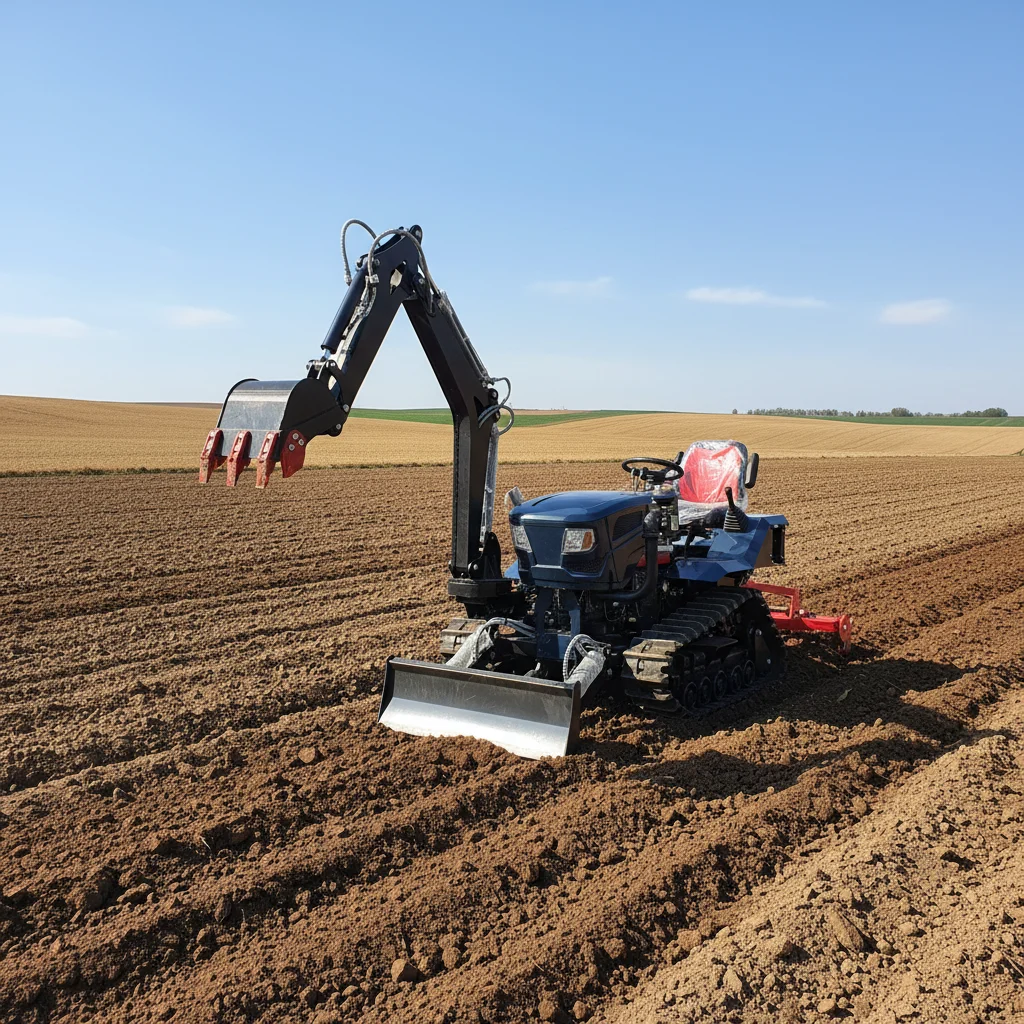 Customize 35HP Crawler Tractor Multifunctional Agricultural Farm Tractor With Rotary Tiller
Customize 35HP Crawler Tractor Multifunctional Agricultural Farm Tractor With Rotary Tiller