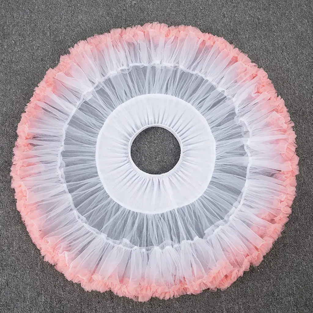 40cm Blossom Bubble Puffy Tulle Petticoat Candy Cloud Contrast Color Pink Tutu Skirt Hoopless Crinoline
40cm Blossom Bubble Puffy Tulle Petticoat Candy Cloud Contrast Color Pink Tutu Skirt Hoopless Crinoline