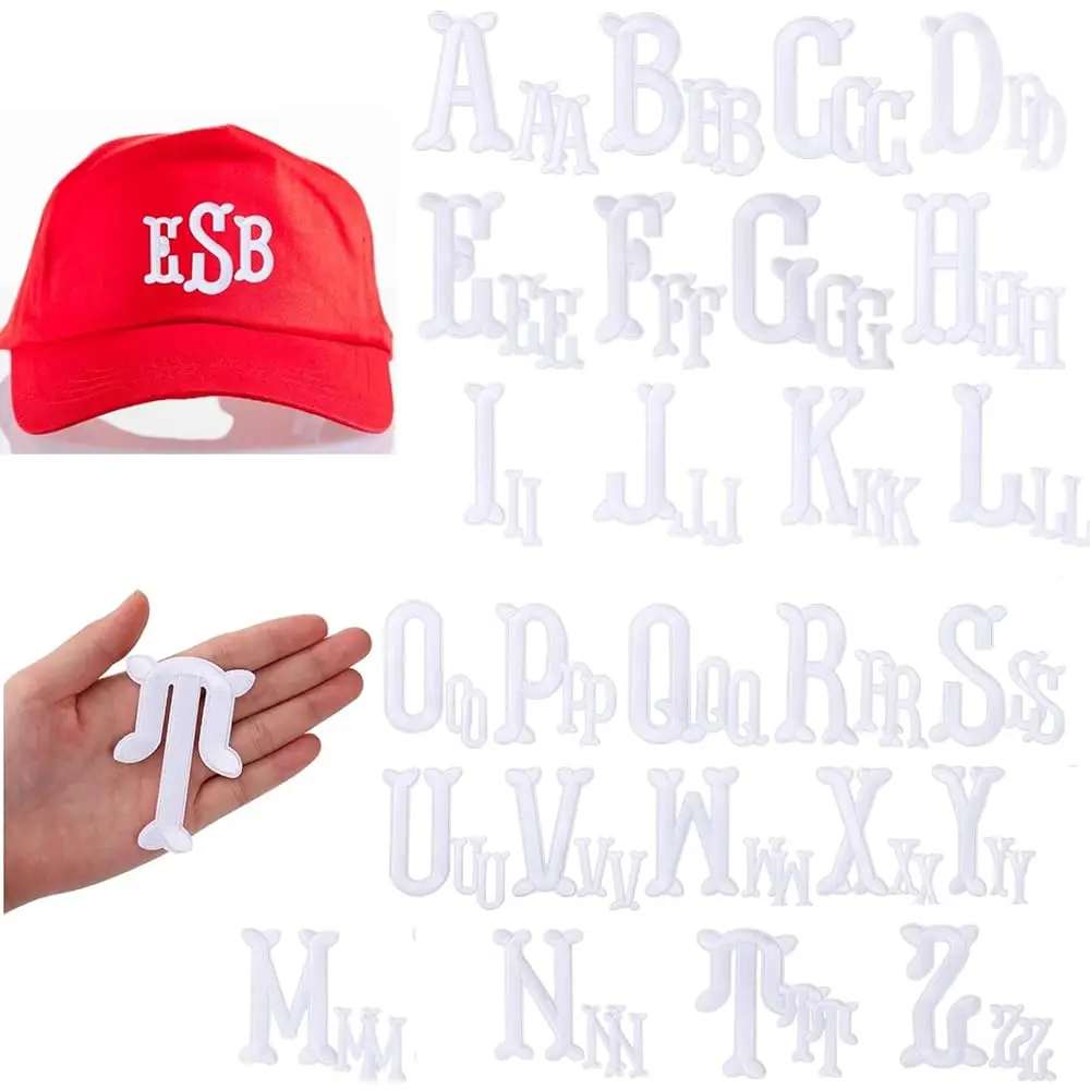 78 Pieces Large Iron on Letters Patches, Embroidered Alphabet Patches A to Z Fishtail Shaped Letters for Scrubs Medical Unif
78 Pieces Large Iron on Letters Patches, Embroidered Alphabet Patches A to Z Fishtail Shaped Letters for Scrubs Medical Unif