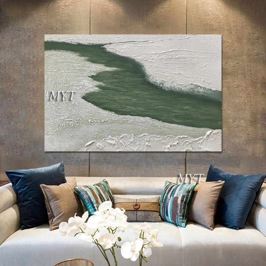 Living Room Decoration Abstract Art Canvas Picture Knife Acrylic Handmade Painting LArge Artwork Green Wall Panel Set Art
Living Room Decoration Abstract Art Canvas Picture Knife Acrylic Handmade Painting LArge Artwork Green Wall Panel Set Art