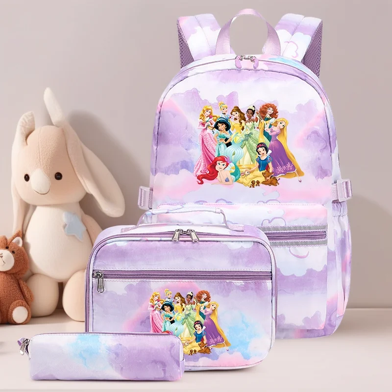 3Pcs Princess Teenager Student Backpack Colorful Bag Boy Girl School bags with Lunch Bag Travel Mochilas Lightweight Cartoon Bag
3Pcs Princess Teenager Student Backpack Colorful Bag Boy Girl School bags with Lunch Bag Travel Mochilas Lightweight Cartoon Bag