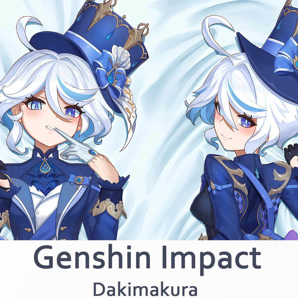 Genshin Impact Fenina Dakimakura, наволочка для подушки в стиле унисекс с рисунком из мультфильма, рождественские подарки 
Genshin Impact Fenina Dakimakura, наволочка для подушки в стиле унисекс с рисунком из мультфильма, рождественские подарки
